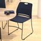 Flash Furniture Navy Plastic Stack Chair with Steel Sled Base RUT-NC499A-NAVY-GG - alternate 8